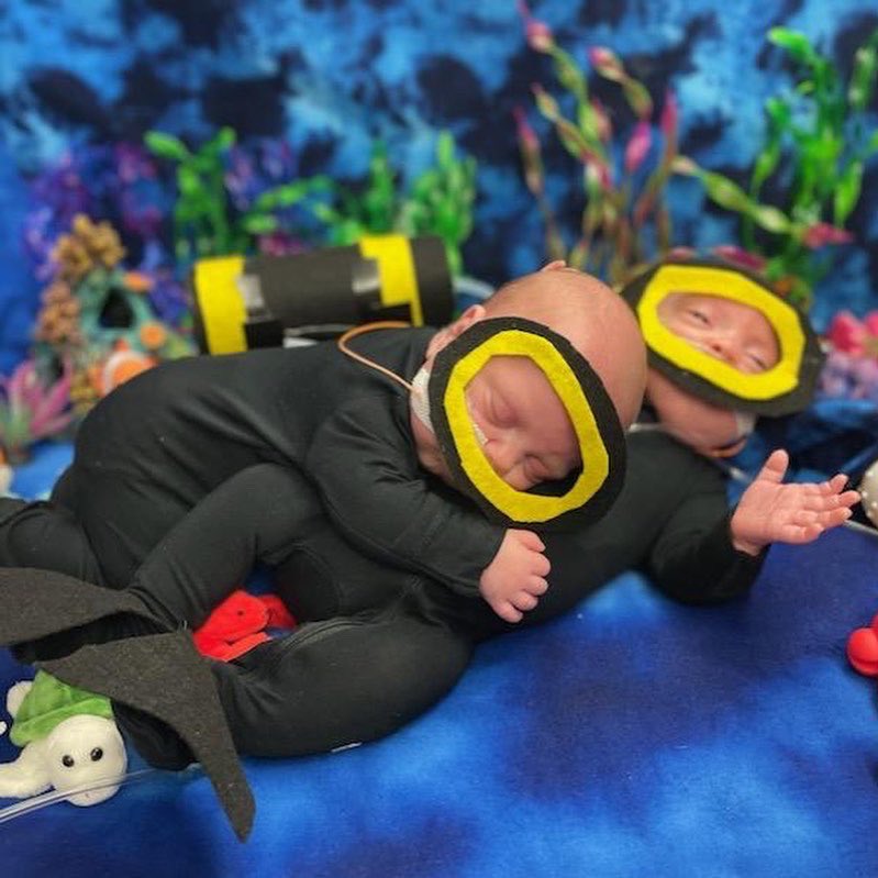 Our tiniest patients got all dressed up for our annual NICU Halloween Costume Contest! Vote now for your favorites: bit.ly/3MJ85pE