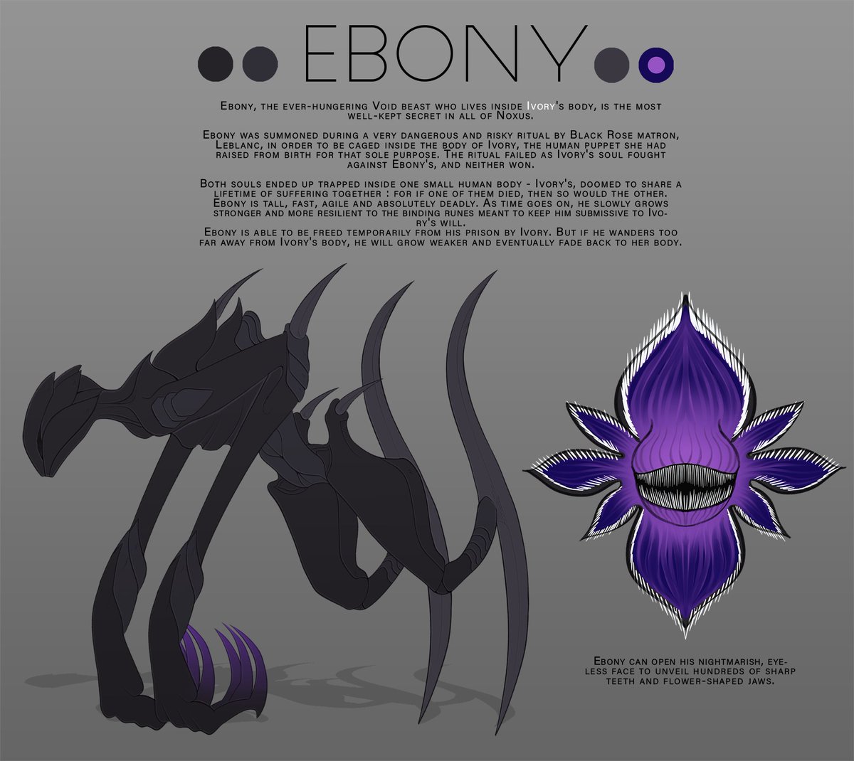 Moonlitalien's tweet photo. New/revamped ref sheets for my League of Legends OCs Ivory & Ebony! Made minor changes to Ivory's design & completely revamped her wardrobe/aesthetic, but Ebony's design remains the same from their most recent redesign (2019).
#leagueoflegendsoc #loloc #artoflegends #runeterraoc https://t.co/L5XJKSuypc