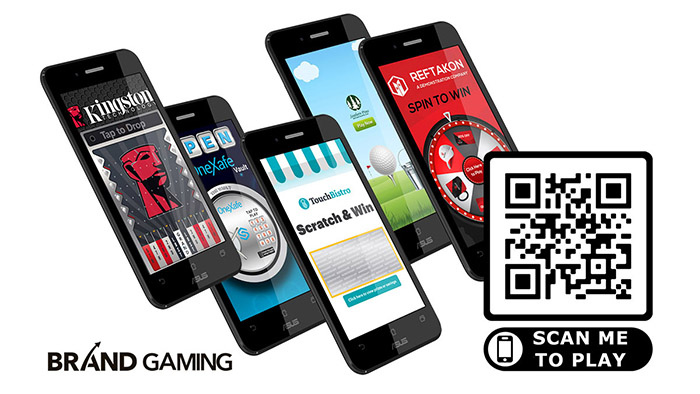 BrandGaming's tweet photo. Everyone loves a giveaway!  We’ve just made it way more fun when using QR Codes!   Businesses use our odds-controlled interactive games to create even more excitement at events and trade shows, in-store / restaurant when using QR Code Games. Visit https://t.co/AEJp0wkEW0 https://t.co/IMgQ3RPtRp