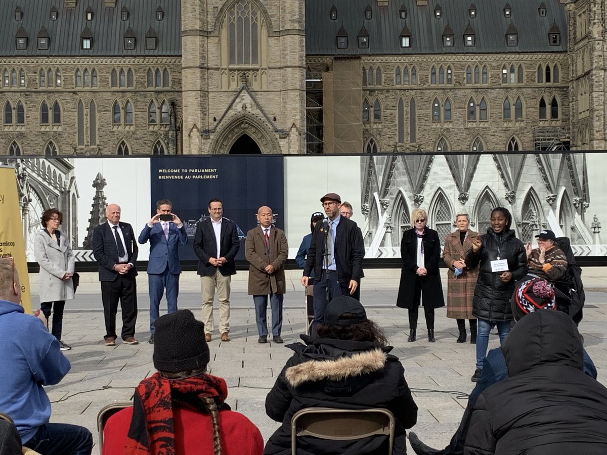 amacinto's tweet photo. World champion #CDB #C22 champion ⁦@morricemike⁩ talks about why the #CanadaDisabilityBenefit is so important. Thank you, Mike! https://t.co/n1Eti9c8At