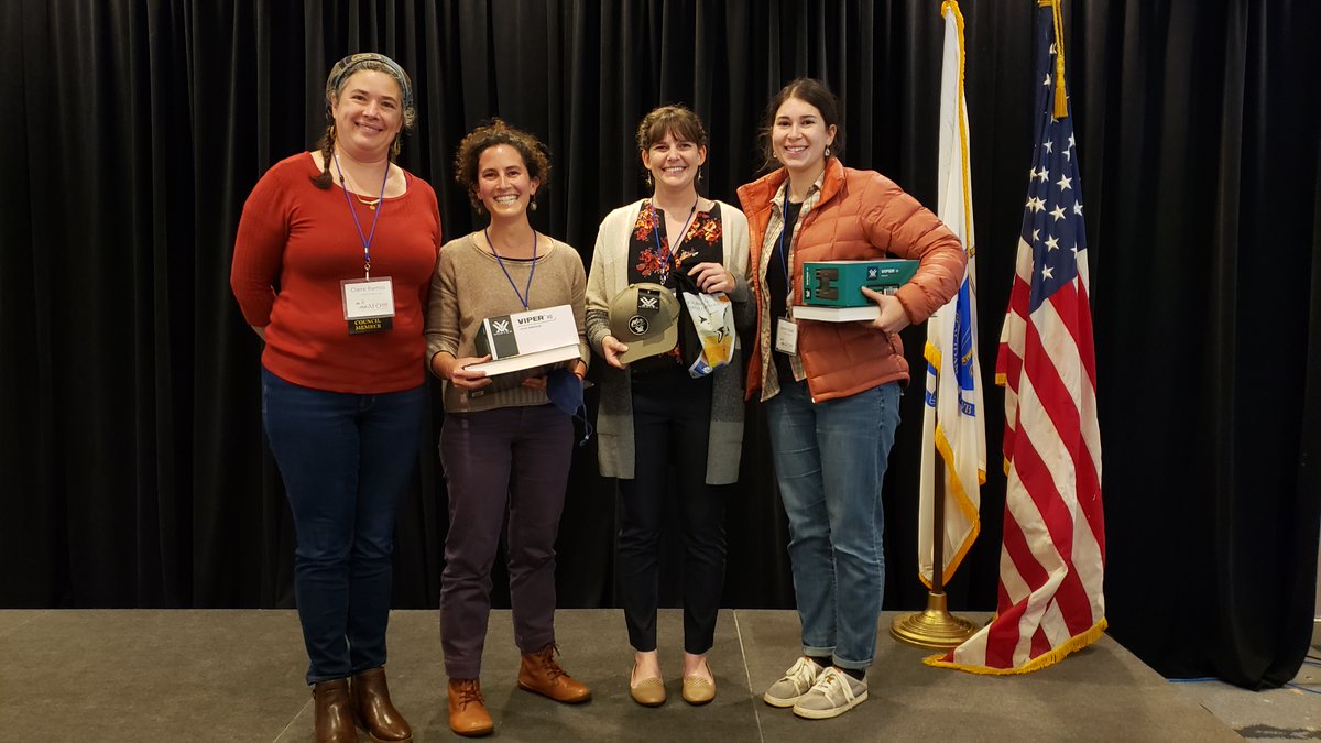FieldOrnith's tweet photo. Now that we are recovered from an amazing trip, time to post some final #AFO100 news.

We want to send a huge congratulations to our student presentation award winners from this year's conference! See below for details on each awardee! Thank you to Claire Ramos and all judges! https://t.co/ckzKiGHgbQ