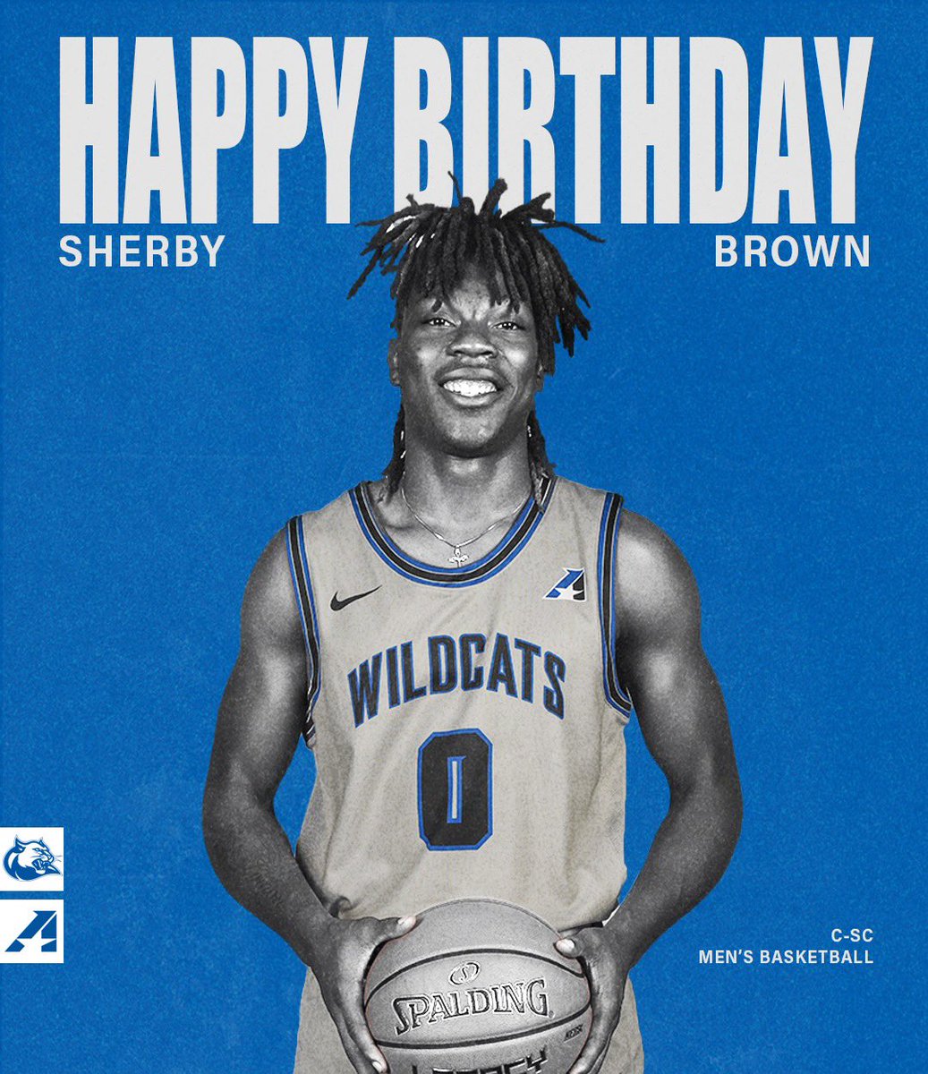 Happy Birthday to Developmental Guard, Sherby Brown! 🎈🎊🎉 Enjoy your day Sherb! #GoWild