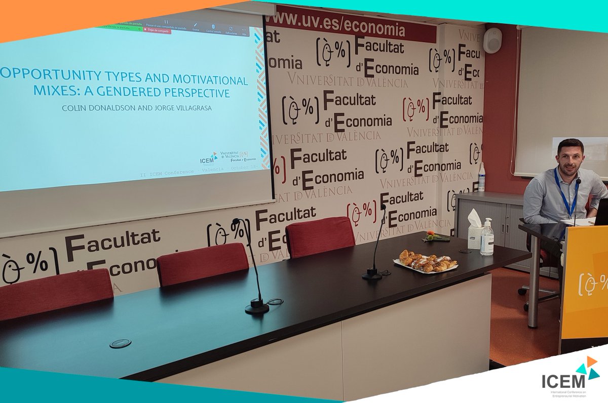 IcemConference's tweet photo. 2️⃣Female entrepreneurship♀️🚀.

📷Here are some pictures with the speakers in action, thank you for your contribution!😍

@UV_EG  @FdEconomiaUV https://t.co/BHL7N3UTFl