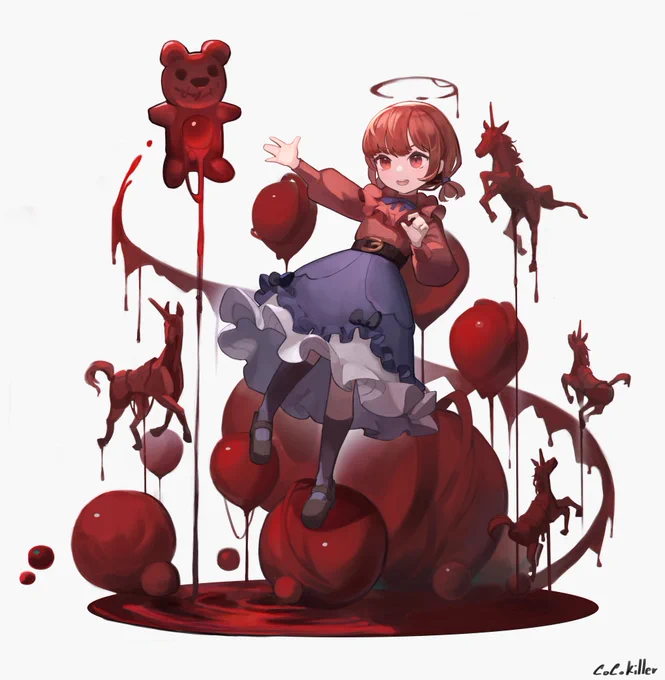 Recently decided to change my name from Mr. Stomachache to CocoKillerSome of my own works have my old names written on them, so they will be re-uploaded with new names.Sorry for bothering 