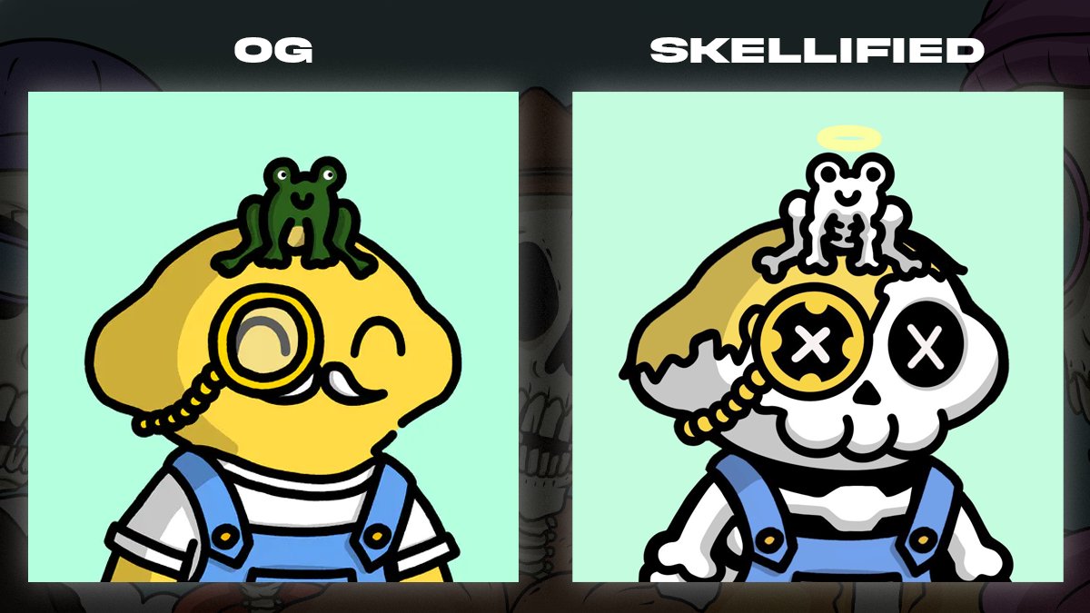 skellasNFT's tweet image. Froots #4207 has been...

SKELLIFIED

@frootsnft @Corndogs_JPEG