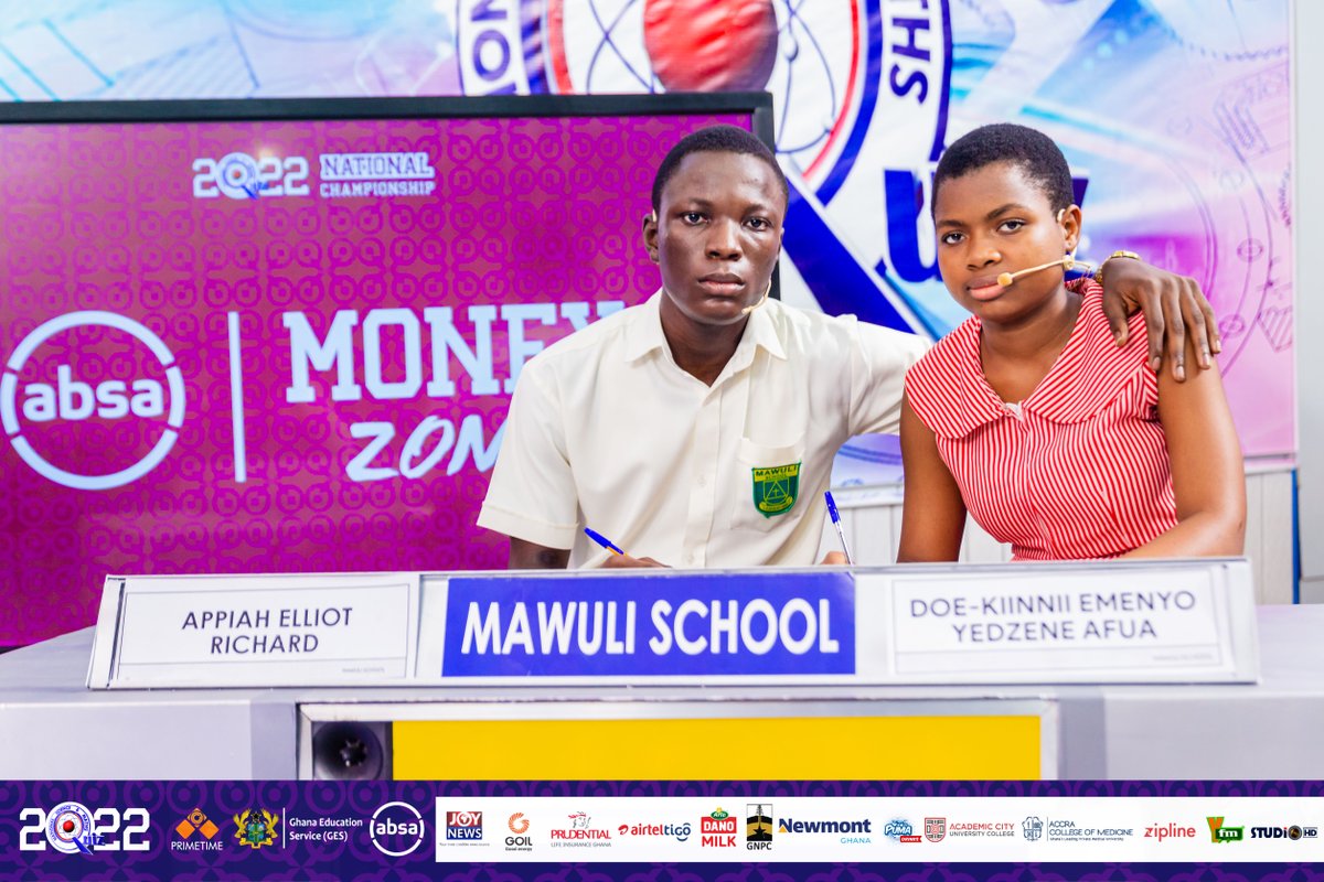NSMQGhana's tweet photo. Mawuli School - We hope our contest goes well. 

#NSMQ2022 #NSMQQuarters #Primetime https://t.co/REcmjy3QeZ