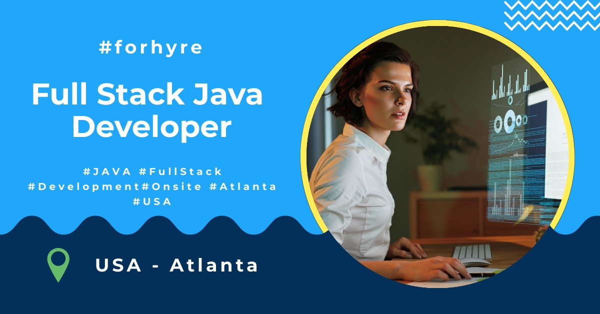 Hiring - Java Full Stack Engineer - Virgina

#JAVA8 #WebApps #JEE #CORE #Cloud #USA #Virgina <a href="/forhyre/">forhyre 🌟</a> #forhyre

rfr.bz/t4q1yrw