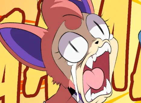 I'm glad y'all are loving me trying out different expressions for Skitty &amp; Wailord. #TinderSkitty 