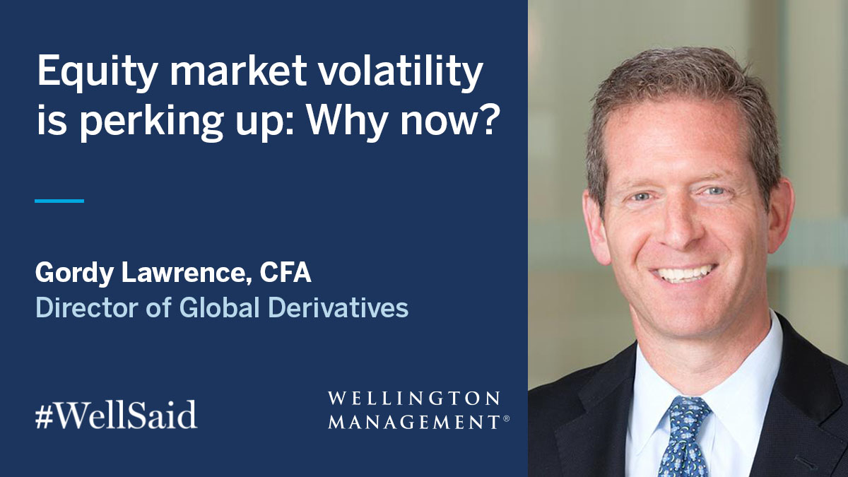 Wellington_Mgmt's tweet photo. The recent uptick in equity volatility may be about fears of larger macro &amp; systemic risks that could rear their ugly heads. Director of Global Derivatives Gordy Lawrence explains.

https://t.co/Lefhuq1Oqj https://t.co/WE6BxWcouf