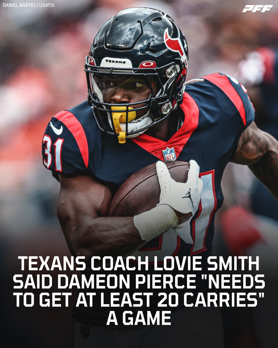 PFF_Fantasy's tweet photo. DAMEON PIERCE SZN IS IN FULL EFFECT🔥 https://t.co/rCIcz1jQ2u
