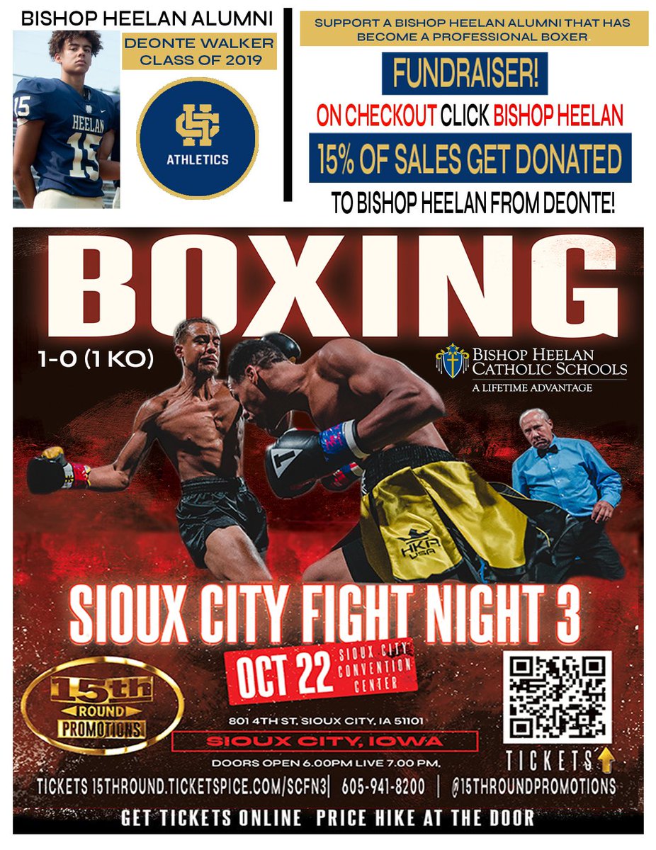 Hear from Deonte Walker (19) as he makes his second pro fight this weekend here in Sioux City. 

"45 - Deonte Walker" buzzsprout.com/234738/1153018…