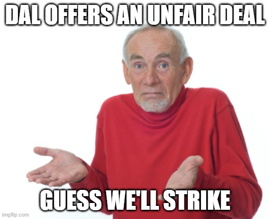dal_ghost's tweet photo. #DalStrike https://t.co/jFCjmM2ePa