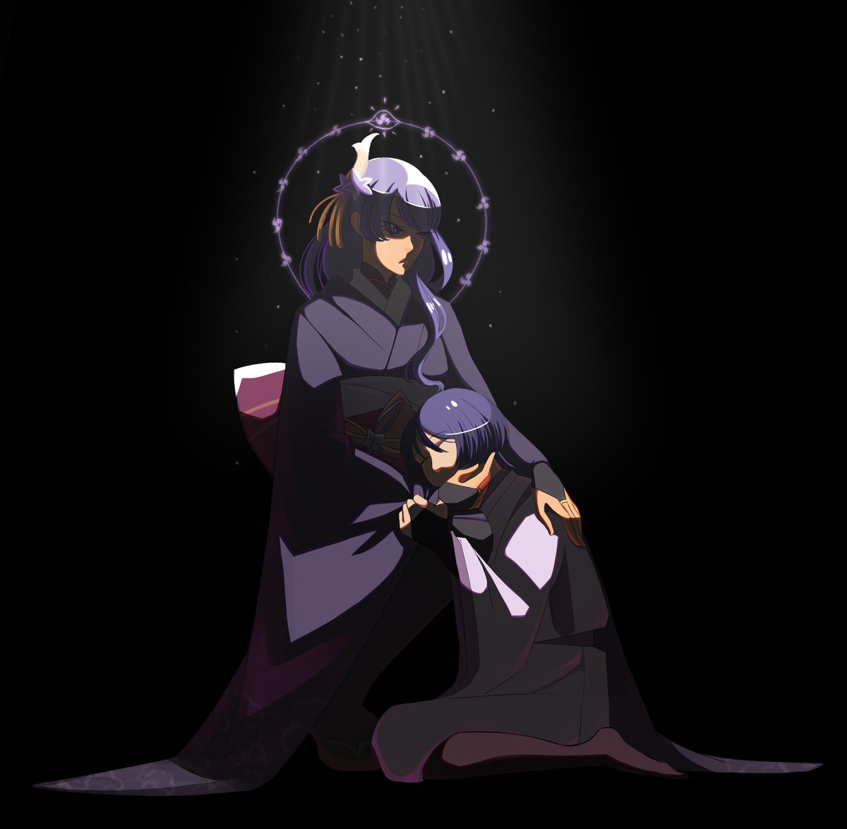 super_tlen's tweet photo. Hello 
We haven't talked in quite some time 
I know 
I haven't been the best 
Of sons 
#Scaramouche #RaidenEi  
#GenshinImapct #原神 https://t.co/fQFFCvq4uX