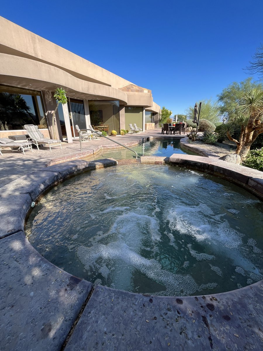 Today’s office. Testing pool and spa controls as part of a <a href="/Crestron/">Crestron</a> system takeover and upgrade. #Crestron #Automation #SmartHome #Bighorn #PalmDesert