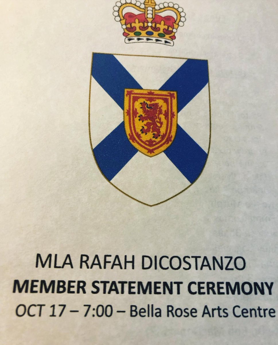 I was deeply honoured to be recognized by the Province of Nova Scotia through MLA @RafahDiCostanzo for my work as a writer and journalist. I will treasure this certificate and hang it near where I write. Thank you, Rafah, & thank you to my publisher, @PottersPress. I am grateful.