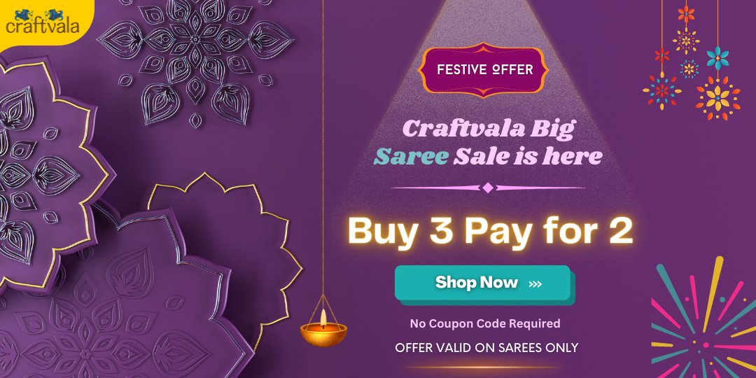 craftvala31's tweet photo. Craftvala Diwali Offer
@ https://t.co/ZpyoQQPEGr https://t.co/HHpUwW7mLW