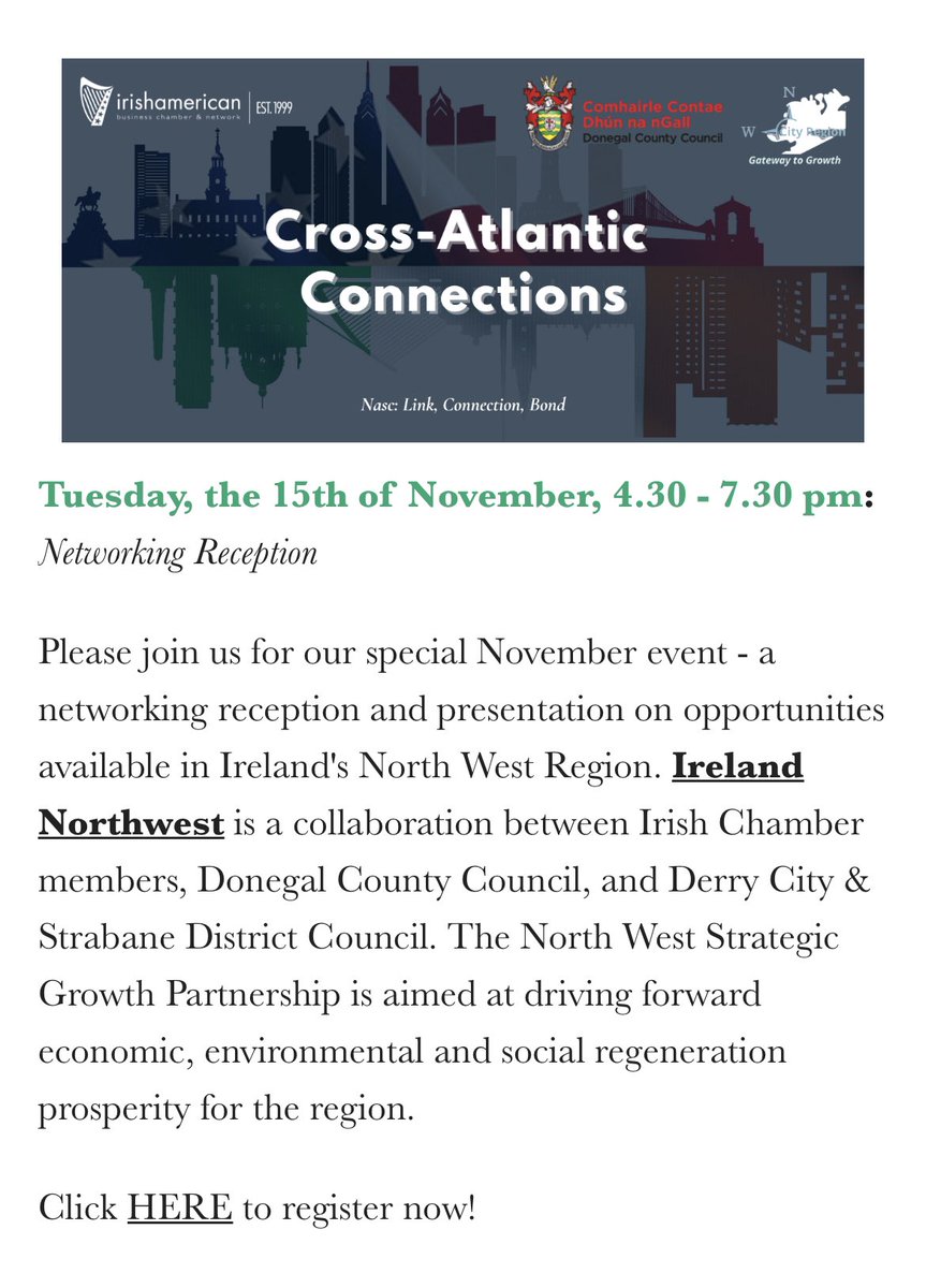 IABCNPhila's tweet photo. Registration is open now for our November Networking Reception in the heart of Delco at Media’s Towne House #IABCN22 #IrishNetworking #Nasc #CrossAtlanticConnections
Details ➡️ https://t.co/QOhbYBzU9z https://t.co/PTUjNpZty4