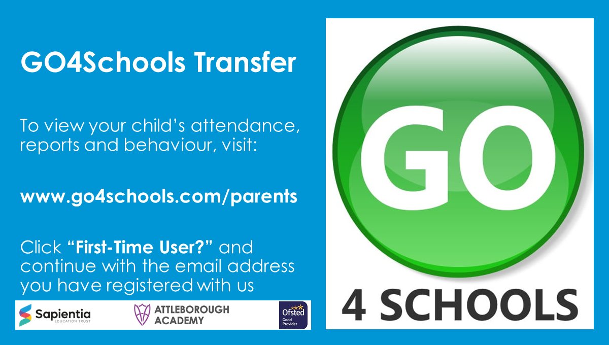 📣 We are moving to a new system called Go4Schools to help you track your Child's Attendance, Reports and Behaviour. Please check your emails for instructions on how to join go4schools.com/parents. For more information, check our Facebook: facebook.com/AttleboroughAc…