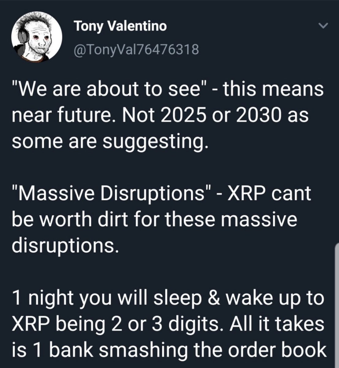 XRP_GENTLEMEN's tweet photo. Tony knows… https://t.co/GcbCcKD4lD