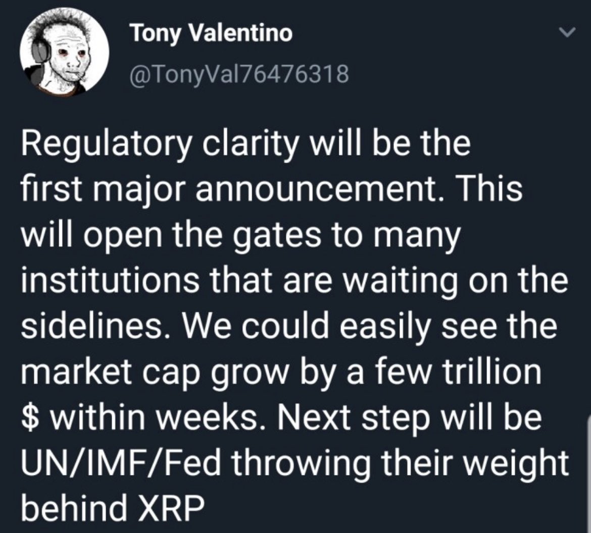 XRP_GENTLEMEN's tweet photo. Tony knows… https://t.co/GcbCcKD4lD