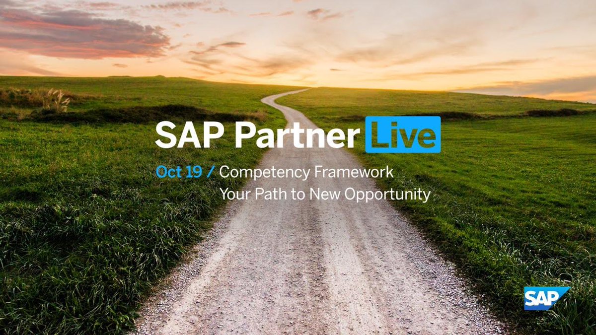 DarrylWGray's tweet photo. Enjoyed tuning into #SAPPartnerLive Episode 4 and hearing about how the SAP Competency Framework is making it easier for customers to find and select a best-fit partner.

Learn more about today’s event: https://t.co/hWXDP4ulSX

#SAPPartner #Innovation #DigitalTransformation https://t.co/7dtxflp5tH