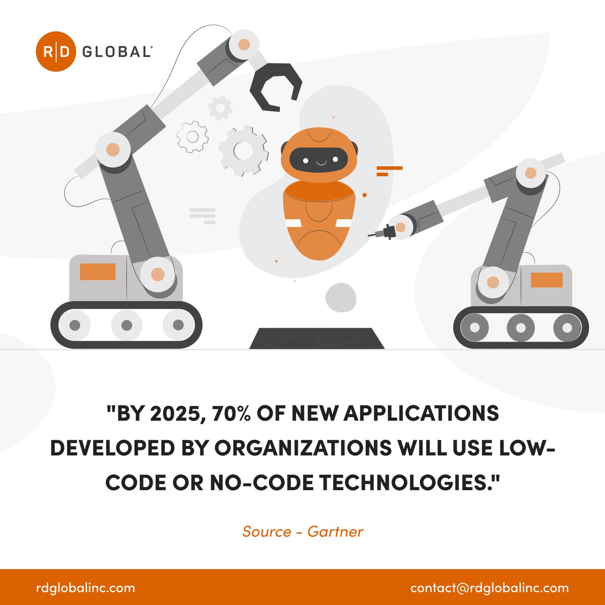 Technology is becoming more user-friendly every year, making it easier for businesses to implement cutting-edge solutions into their operations. Even your team members that aren't "tech-savvy" can benefit from our solutions at RD Global. Contact us to learn how we can streamline.