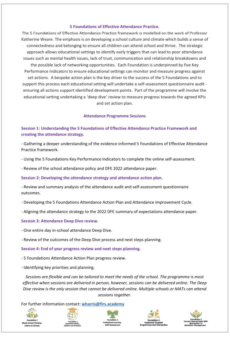 IncAttendance's tweet photo. Tomorrow I deliver a webinar for the brilliant @BEPvoice I will be sharing an insight into the Foundations programme. At the end of next month I will be delivering session 1 - more to follow, exciting times ahead! 🙏 https://t.co/KMOnQIvmVI