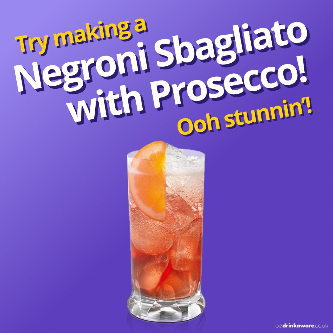 What's your drink of choice?👀... We’ll deliver the TikTok famous Negroni Sbagliato (with Prosecco in it😉) bundle for £30. Whilst stocks last. >> bit.ly/3yRXAuw