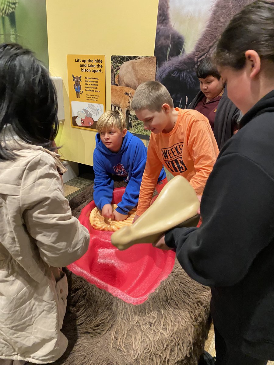 lisaschoneman's tweet photo. Having an awesome day at the Minnesota History Center! Kids are exploring everything here! @AlbertLeaSchool @SWMSAlbertLea https://t.co/YQ2caH0V5V