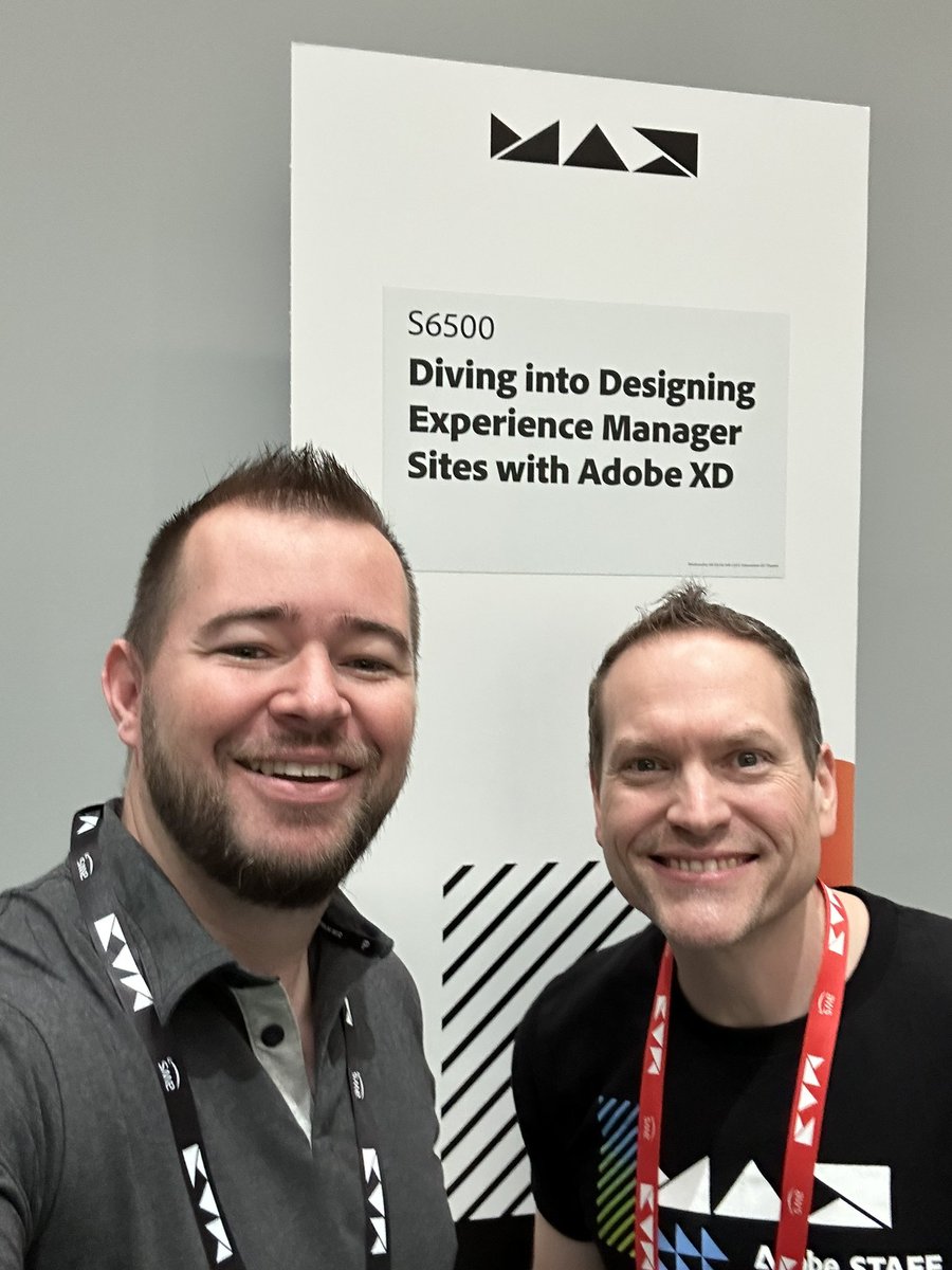 Caleb Kingston (@kingstoncaleb) on Twitter photo This was my first year presenting at #adobeMAX. great experience working with <a href="/TorGundersen/">Tor Gundersen</a> on this! This was my first year presenting at #adobeMAX. great experience working with <a href="/TorGundersen/">Tor Gundersen</a> on this!