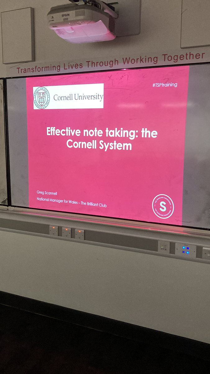 GregScannell07's tweet photo. All set to deliver a workshop at @CollegeMerthyr for the first of two @Seren_Network hub launches in Rhondda Cynon Taf and Merthyr Tydfil. We’re going to look at the Cornell note taking system! #studyskills #seren #walesbrightest #tsptraining https://t.co/WPbYbDWmQO