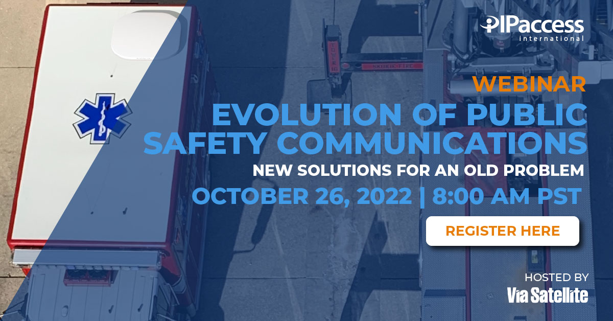 IPAccessIntl's tweet photo. Register for our Webinar hosted by @Via_Satellite on Wed, Oct 26th. Hear from Michael Weaver, Steve Sybeldon and Joseph "Jos" Bowmaster, as they discuss the challenges emergency communications are facing and how our solutions fit the needs of this market. https://t.co/jy2hr10HQ8 https://t.co/uC36aayCCC
