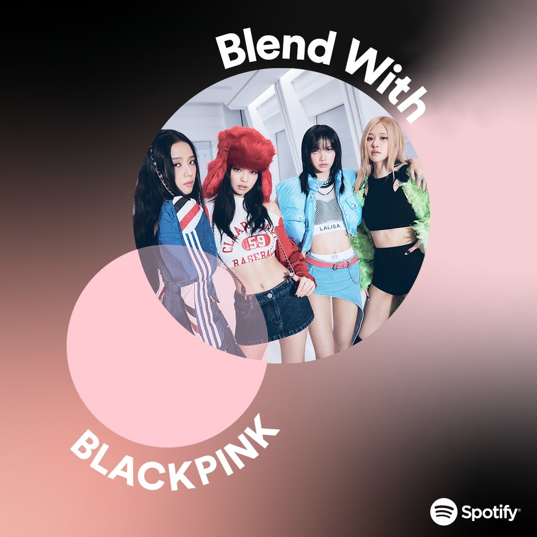 Hey Blinks! You can Blend with BLACKPINK now on Spotify. Comment with your taste match score below! spotify.link/BLACKPINKBlend #SpotifyBlend #BLACKPINK #KPOP #SpotifyxBLACKPINK