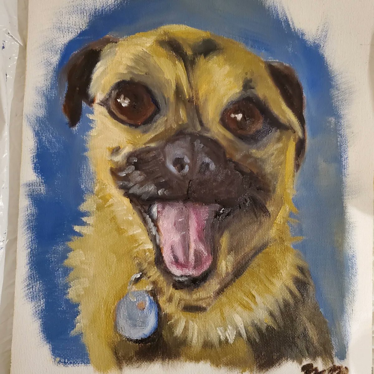 McKellarMark's tweet photo. Link didn't work, so here's the painting of such a good boy 🐕 https://t.co/qXIgE42Cve