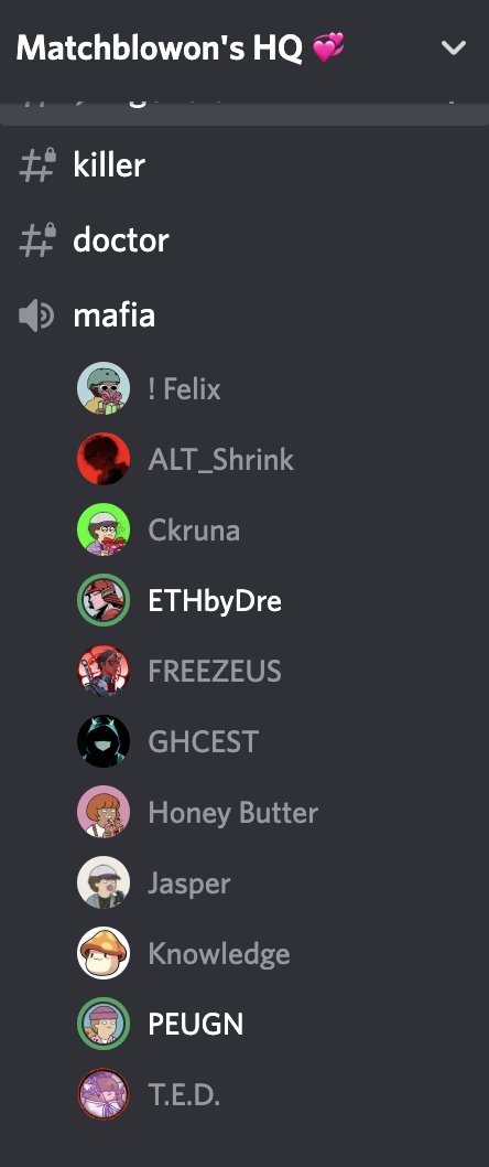 My team and I are testing out the Mafia/Werwolf game to host it in the upcoming weeks, suiting the #Halloween theme! 🎃

Who knows the game? 👀
Can work always be this fun, please?! 😆

If you want to join the event go follow @matchblowon and turn on notifs!