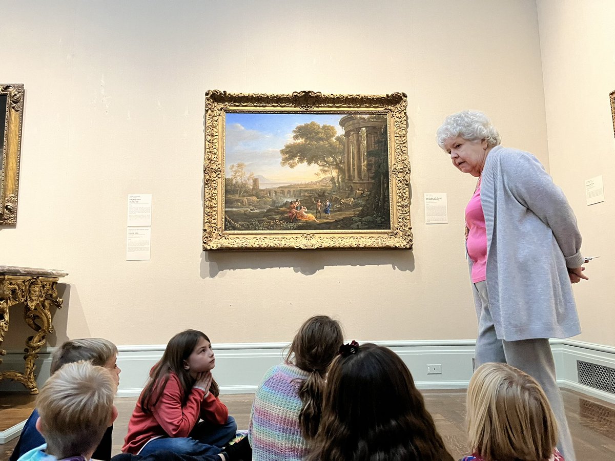 StephC4Art's tweet photo. Thank you @ToledoMuseum for giving our 2nd Graders such a fun and educational tour today! Your docents were engaging and so knowledgeable about the art. Our Comets ☄️ loved every minute 🖼 🎨. @GenoaSchools https://t.co/yCaHGiSGzw