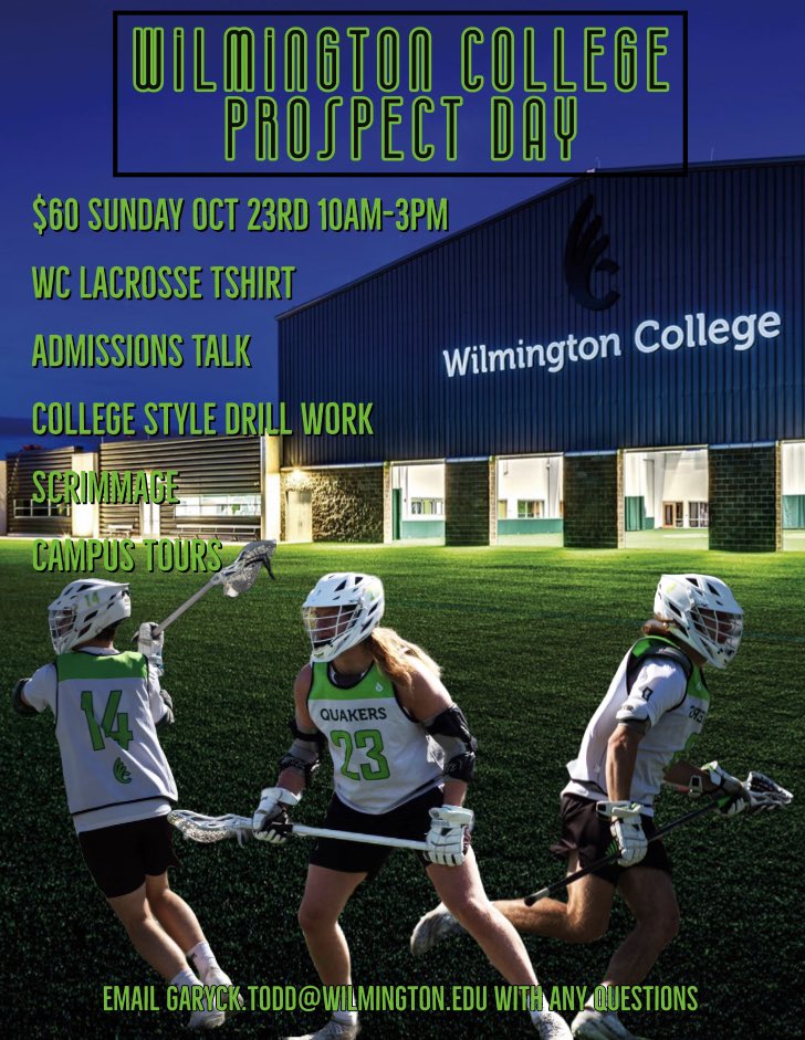 Wilmington Men’s Lacrosse tweet media