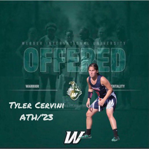 tyler_cervini's tweet photo. After talking to Coach Melesky from Webber International University I’m happy to say I’ve received my 4th offer to play Flag Football at the college level! @webberflagfoot1 @Cen10flag https://t.co/oKcXMxdBdW