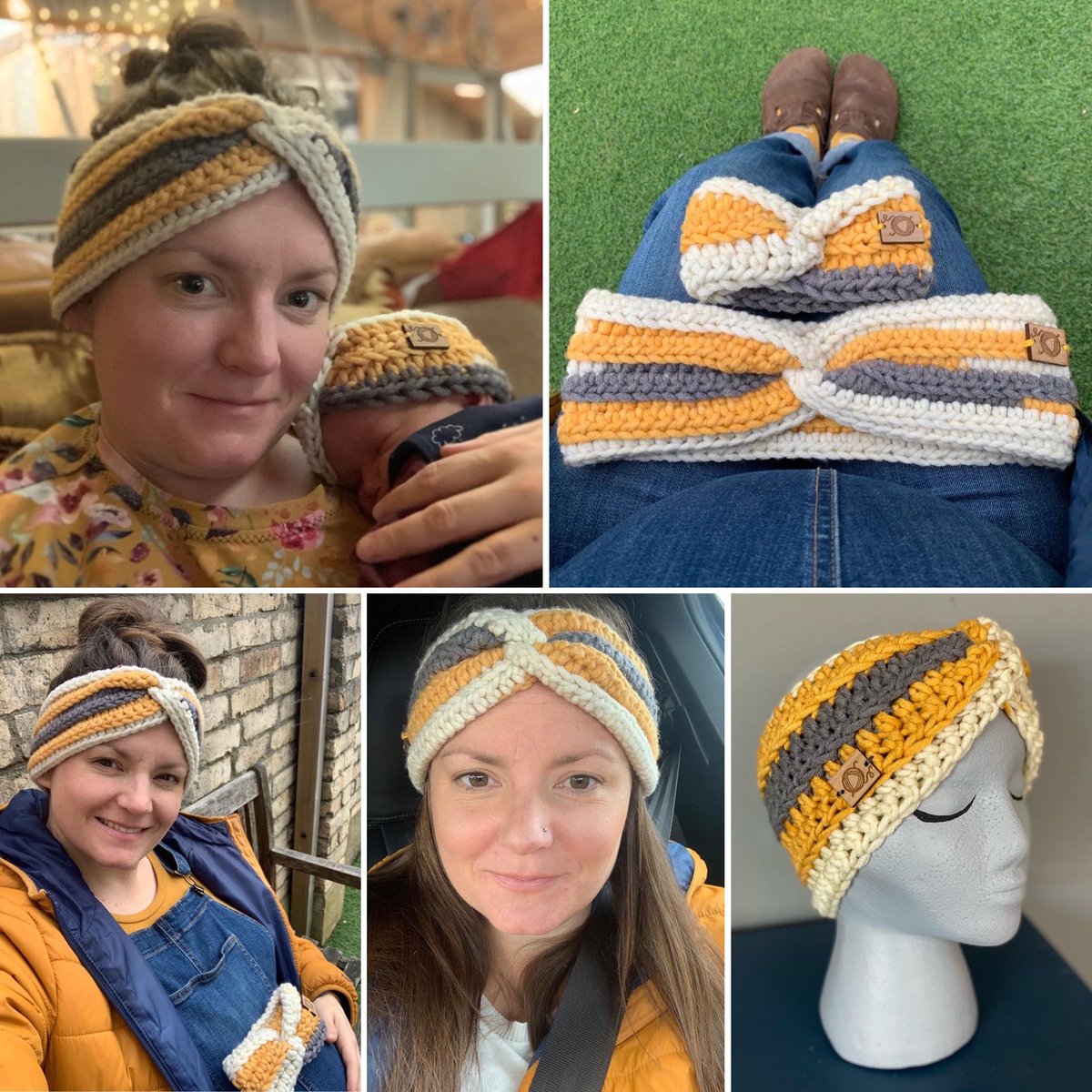 cosy_club's tweet photo. This makes me melt! 💛 My first #newborn #headband. Enjoy photos of #bump & beautiful #babygirl!! I can make matching sets for mother & daughter, friends, maybe a #gift for a #Mummytobe. Many options. Happy Wednesday. #newborngift #christmaspresent #treat #babybump #treatyourself https://t.co/ltjrlDFXS0