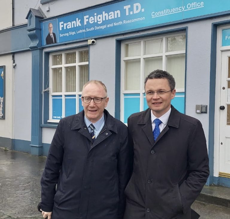 Great to welcome Minister Patrick O’Donovan to Sligo & Leitrim today. Visited Sligo Abbey & Dromahair & Keshcarrigan in Co Leitrim. Many thanks to OPW & community groups for their great work. ⁦@podonovan⁩ ⁦@opwireland⁩ ⁦@DromahairT1⁩