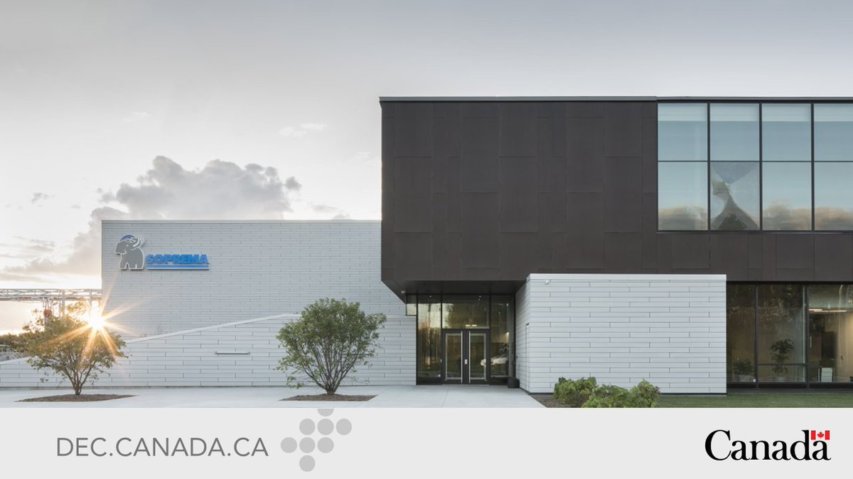 DevEconCan's tweet photo. La future usine de @SOPREMACanada Ă #Drummondville permettra de fabriquer des produits #isolants Ă Â partir de matiĂšres recyclĂ©es alternatives. Ce projet, rĂ©alisĂ© avec lâappui de DEC, favorisera une #ĂconomieVerte.
#DECSoutien #Qc https://t.co/yDg9mXs9aq https://t.co/Fz0UxgL2y5