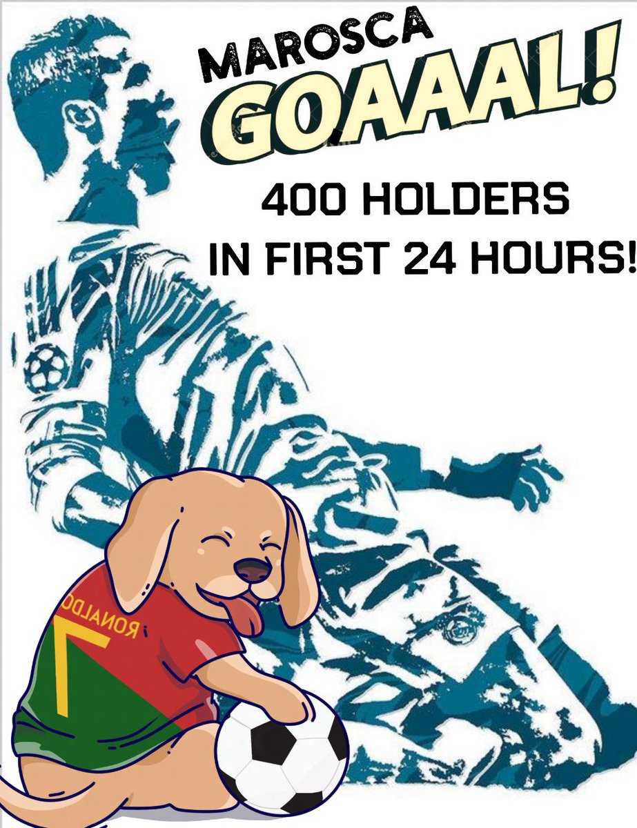 Congrats #MAROSCAINU community on hitting 400 HOLDERS in under 24 hours!!!

Will you be one of the first 500 holders?