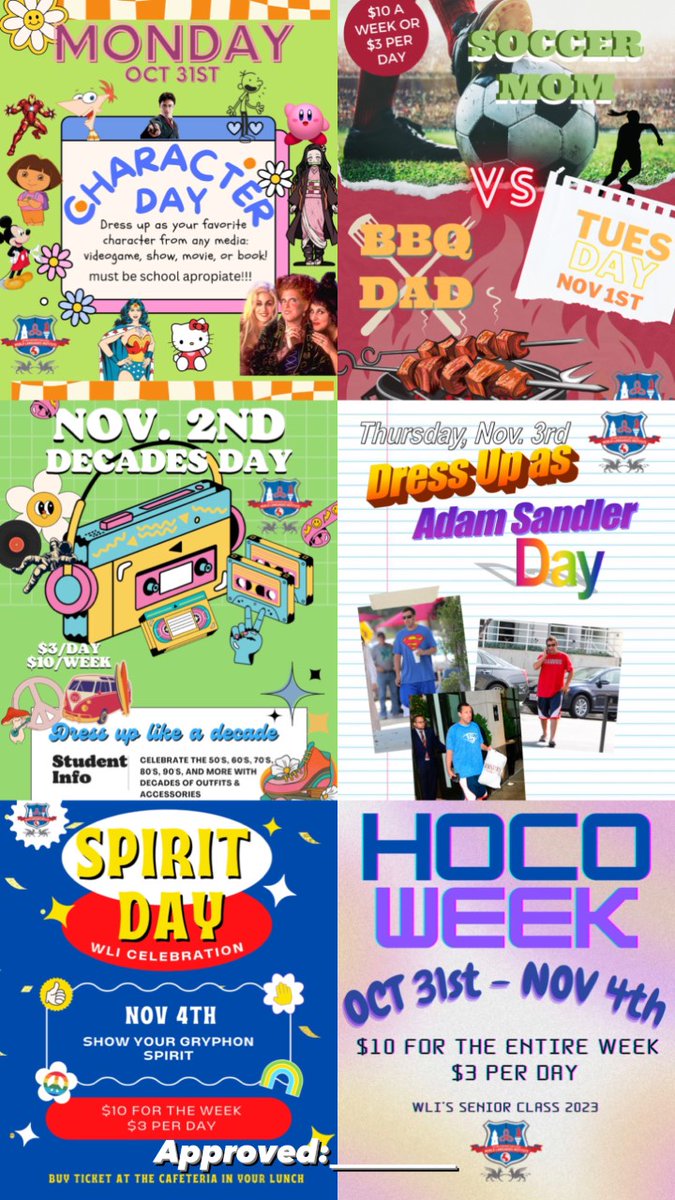 WLInstituteTX's tweet photo. The week of October 31st - November 4th will be our Homecoming Week! Wrist bands will be sold starting October 24th during all lunches. Go Gyphons! https://t.co/vIjmtLFssP