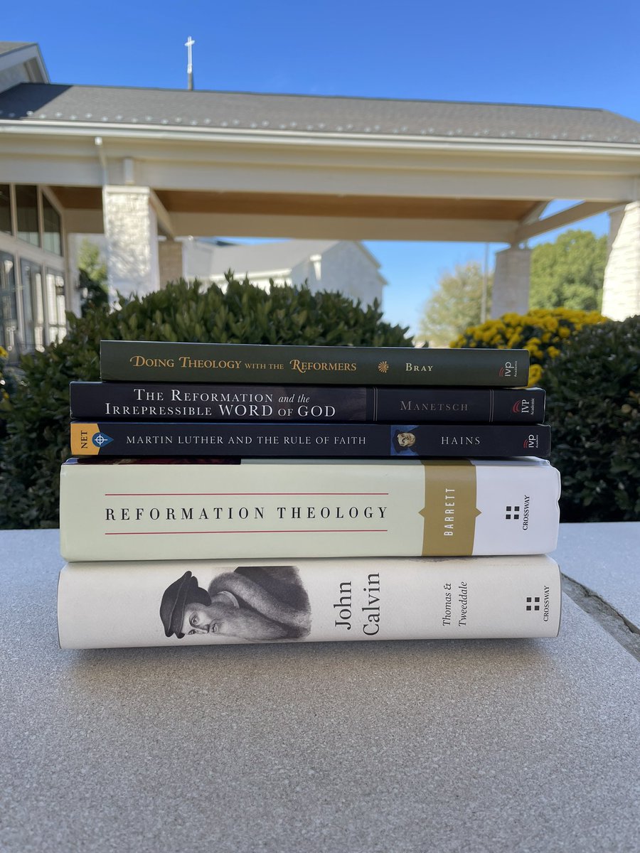 ✨GIVEAWAY✨ For #pastorappreciationmonth, we are giving away a stack of #ReformationDay resources!

FOLLOW <a href="/MBTS/">Midwestern Seminary</a> + RT + COMMENT how your pastor is #forthechurch for a chance to win.