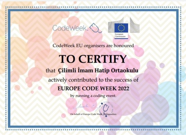 cilimlimamhatip's tweet image. Düzce Üniversitesi Matematik öğretmenliği bölümü öğrencilerimiz ile birlikte #codeweek2022 etkinliği gerçekleştirdik.