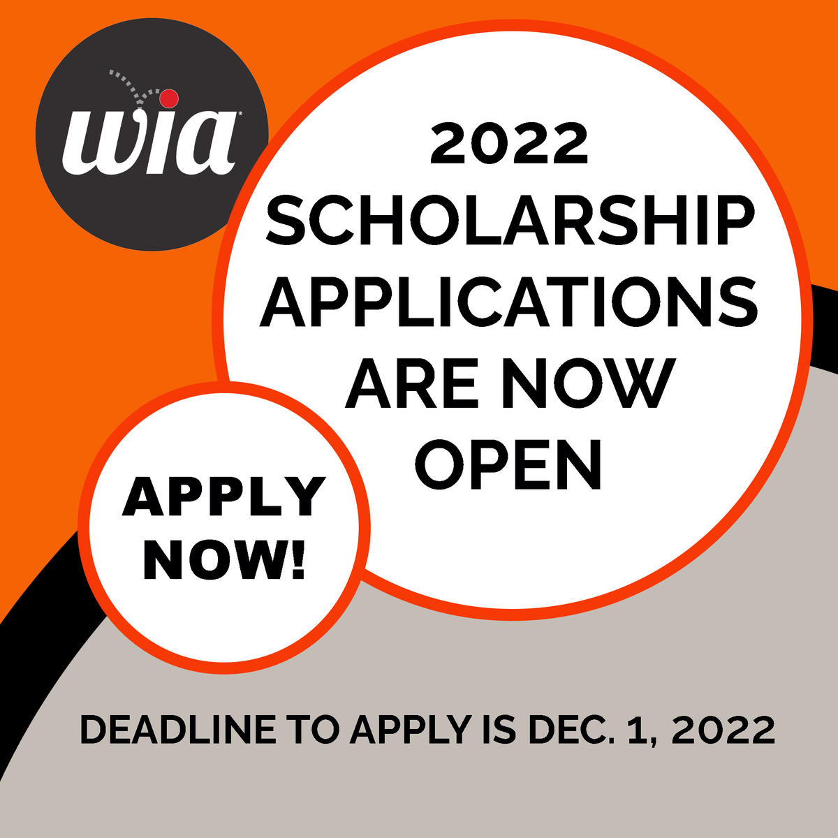 ❗ATTENTION ANIMATION STUDENTS❗
The 2022-2023 WIA Scholarship Program applications are now open!

The WIA Scholarship Program is devoted to furthering the academic efforts of deserving animation students.

Apply by Dec. 1, 2022

Click here: womeninanimation.org/scholarship/