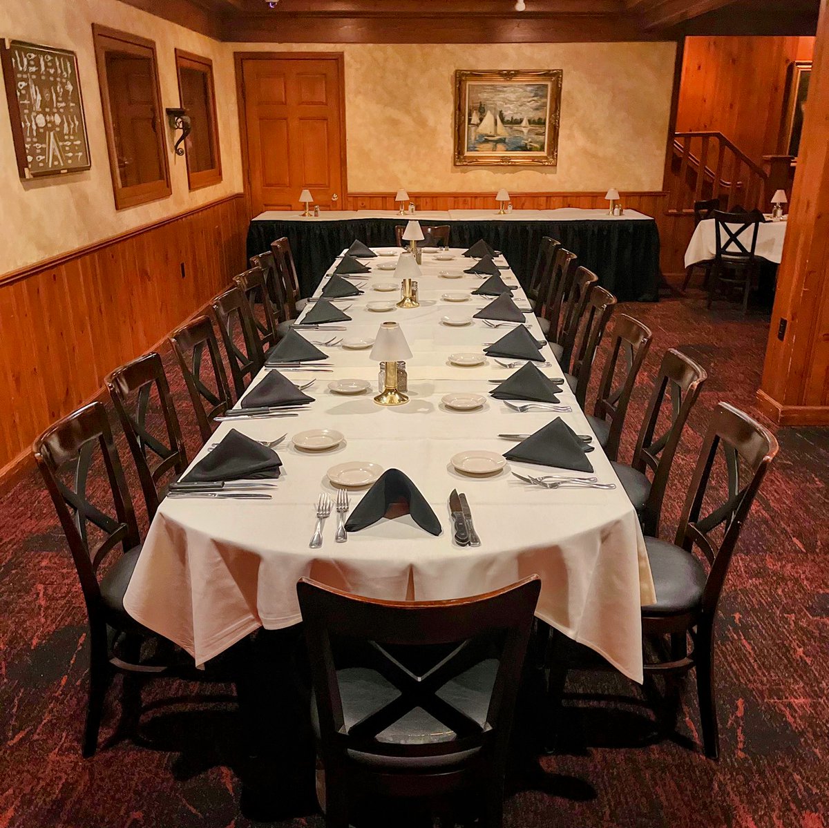 KreisSteakhouse's tweet photo. Aware of our #PrivateDiningRoom? #Kreis is perfect for parties, meetings, celebrations, more!
We'll accommodate your upcoming event! 10-70 guests, Sun-Fri. Custom menus to meet your needs. Booking fast for the holidays!
Call: 314-993-0735 or email: stephanie@kreissteakhouse.com https://t.co/G7arxRzHLR