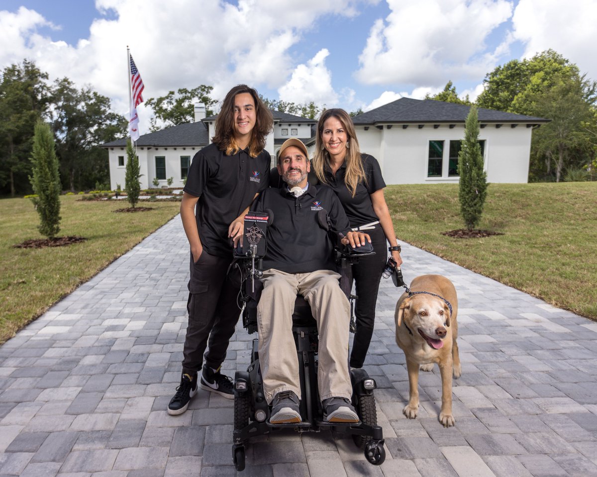 The Home Depot Foundation (@homedepotfound) on Twitter photo 🇺🇸 Army veteran. Husband. Wounded hero. Mortgage-free, specially adapted smart homeowner.
Welcome home, Romy Camargo!
🤝 >> <a href="/GarySiniseFound/">GarySiniseFoundation</a> R.I.S.E program
Learn more >> garysinisefoundation.org/specially-adap… 🇺🇸 Army veteran. Husband. Wounded hero. Mortgage-free, specially adapted smart homeowner.
Welcome home, Romy Camargo!
🤝 >> <a href="/GarySiniseFound/">GarySiniseFoundation</a> R.I.S.E program
Learn more >> garysinisefoundation.org/specially-adap…