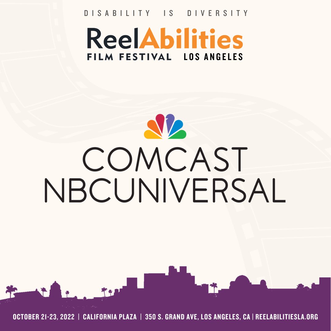 ReelAbilitiesLA's tweet photo. #ReelAbilitiesLA is only possible due to sponsors like #ComcastNBCUniversal.
Together we are bringing a three-day festival dedicated to promoting awareness and appreciation of the lives, stories, and artistic expressions of people with disabilities.
https://t.co/ymZpx04Po4 https://t.co/wWe0oJm6il
