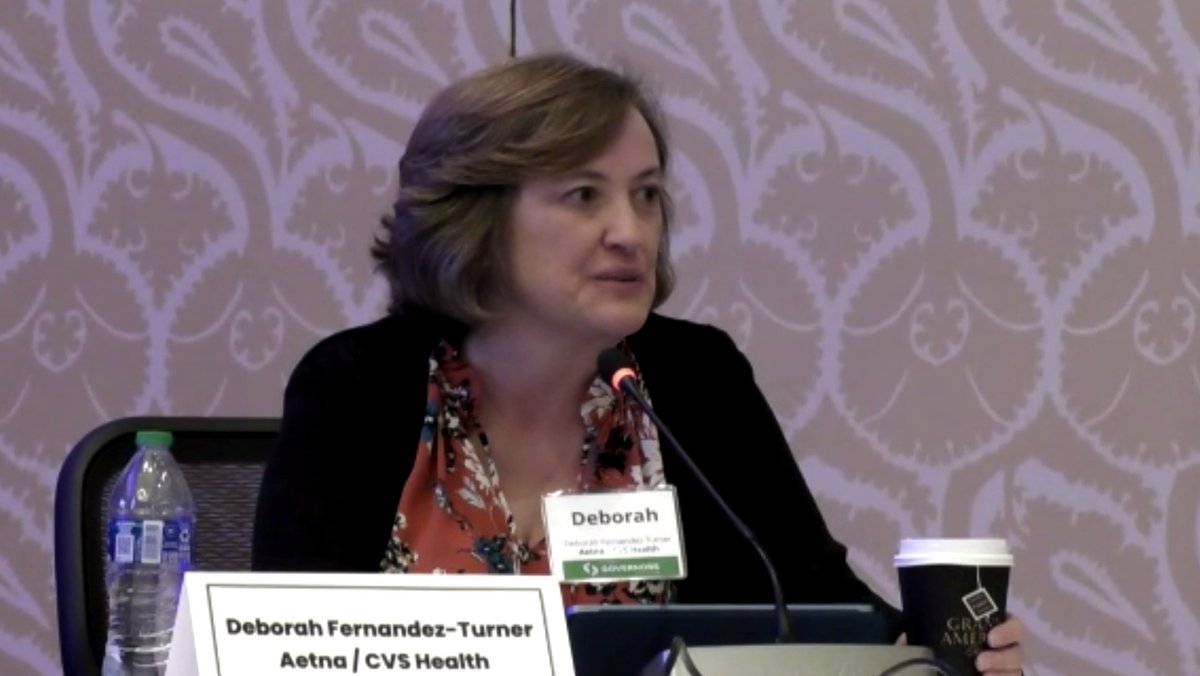 NatlGovsAssoc's tweet photo. At the NGA #YouthMentalHealth Convening, @CVSHealth’s Deborah Fernandez-Turner leads a panel discussion highlighting innovative prevention strategies and best practices with Utah State Representative Steve Eliason and experts from @jedfoundation, @NCS3Connect and @UUTAH. https://t.co/JvGCtcSrEB